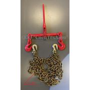 Стяжка цепная с крюком 3/8*4 