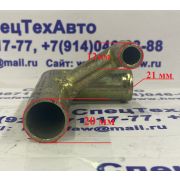 Тройник патрубка помпы HOWO VG1560060001 豪沃水管接头